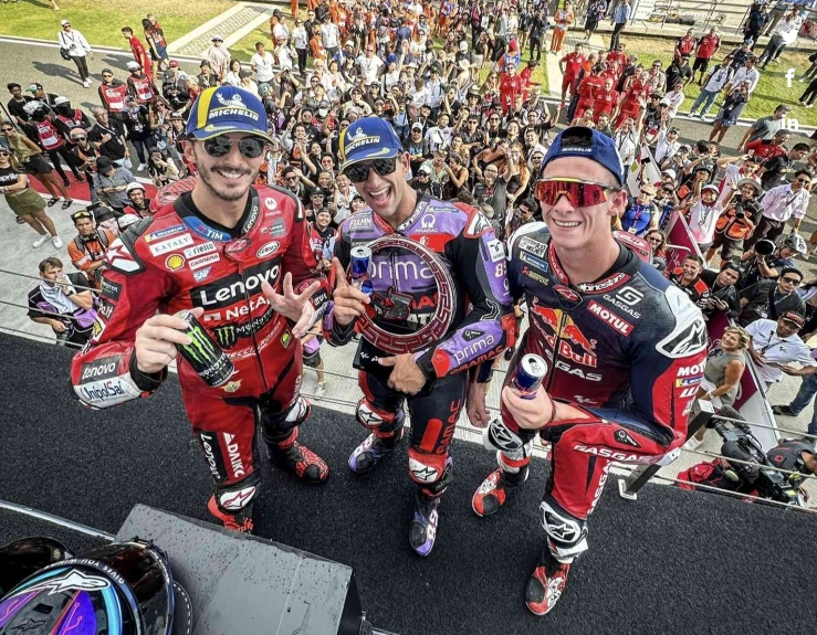 Bagnaia, Martin dan Acosta