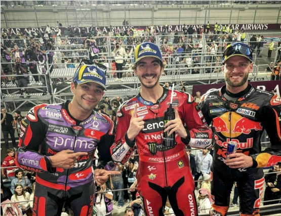 Martin, Bagnaia, Binder