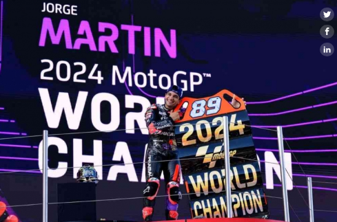 The Martinator, Perjalanan Spektakuler Menuju Juara Dunia MotoGP 2024